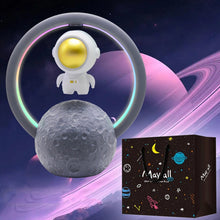 Load image into Gallery viewer, Y-598 Suspended Astronaut Bluetooth Speaker RGB Light Subwoofer Ornament,Spec:, 598A Golden, 598A Silver, 598B Golden, 598B Silver, 598A Golden+Gift Bag, 598A Silver+Gift Bag, 598B Golden+Gift Bag, 598B Silver+Gift Bag