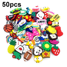 50pcs Cave Shoes Decorations Cartoon Drip Shoes Accessories