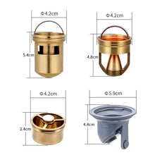 Load image into Gallery viewer, 8x30cm Extended Full Copper Strip Floor Drain, Style:, K8034 Chrome Plated+Black Straight Row, K8034 Chrome Plated+Copper Self Seal, K8034 Chrome Plated+5.5 Deep Water Seal, K8034 Chrome Plated+Magnetic Suspension, K8035 Nickel Brushes+Black Straight R...