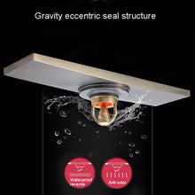 Load image into Gallery viewer, 8x30cm Extended Full Copper Strip Floor Drain, Style:, K8034 Chrome Plated+Black Straight Row, K8034 Chrome Plated+Copper Self Seal, K8034 Chrome Plated+5.5 Deep Water Seal, K8034 Chrome Plated+Magnetic Suspension, K8035 Nickel Brushes+Black Straight R...