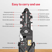 Load image into Gallery viewer, 25 In 1 Electrician Multipurpose Wire Stripper, 25 in 1