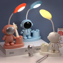 Load image into Gallery viewer, T509 Astronaut Pen Holder Desk Lamp with Pencil Sharpener Function