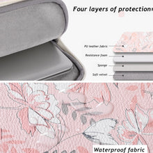 Load image into Gallery viewer, G4-89  PU Laptop Case Tablet Sleeve Bag with Telescoping Handle, 11 Inch, 12 Inch, 13 Inch, 14 Inch, 15 Inch
