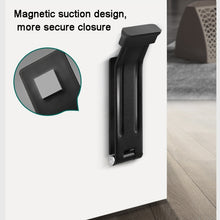 Load image into Gallery viewer, Magnetic Door Stopper Pedal Opening And Closing Door Catch For Bottom of Door, Magnetic Door Stopper Black, Magnetic Door Stopper White