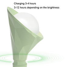 Load image into Gallery viewer, Base Removable Diamond Desk Lamp USB Charging 3-speed Color Temperature Night Light