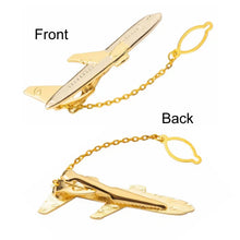 Load image into Gallery viewer, Men Business Formal Wedding Tie Clips, Color: Gold Trumpet