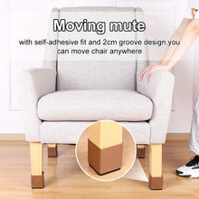Load image into Gallery viewer, 2pcs/set Furniture Carbon Steel Wraparound Heightening Foot Pad, Style:, Round 4x5cm (Black), Round 4x5cm (Brown), Round 6x5cm (Black), Round 6x5cm (Brown), Round 6x10cm (Black), Round 6x10cm (Brown), Square 4x5cm (Black), Square 4x5cm (Brown)         ...