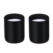 Load image into Gallery viewer, 2pcs/set Furniture Carbon Steel Wraparound Heightening Foot Pad, Style:, Round 4x5cm (Black), Round 4x5cm (Brown), Round 6x5cm (Black), Round 6x5cm (Brown), Round 6x10cm (Black), Round 6x10cm (Brown), Square 4x5cm (Black), Square 4x5cm (Brown)         ...