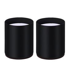 Load image into Gallery viewer, 2pcs/set Furniture Carbon Steel Wraparound Heightening Foot Pad, Style:, Round 4x5cm (Black), Round 4x5cm (Brown), Round 6x5cm (Black), Round 6x5cm (Brown), Round 6x10cm (Black), Round 6x10cm (Brown), Square 4x5cm (Black), Square 4x5cm (Brown)         ...