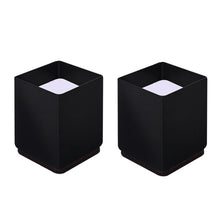 Load image into Gallery viewer, 2pcs/set Furniture Carbon Steel Wraparound Heightening Foot Pad, Style:, Round 4x5cm (Black), Round 4x5cm (Brown), Round 6x5cm (Black), Round 6x5cm (Brown), Round 6x10cm (Black), Round 6x10cm (Brown), Square 4x5cm (Black), Square 4x5cm (Brown)         ...