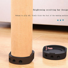 Load image into Gallery viewer, Refrigerator Base Rubber Anti-Sliding Pad Furniture Heightening Feet Pad, Furniture Heightening Feet Pad