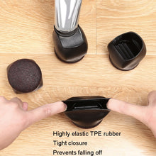 Load image into Gallery viewer, 5pcs/set Wheel Chair Foot Cover Computer Chair Roller Fixer, Wheel Chair Foot Cover
