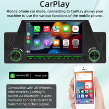 Load image into Gallery viewer, 4.7 inch AUTO/CarPlay Navigation Bluetooth FM Radio Car MP5 Marquee, 161W