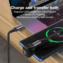 Load image into Gallery viewer, Type-C/USB-C Magnetic Adapter U-shaped Elbow 40GB Converter, 4.0 Magnetic
