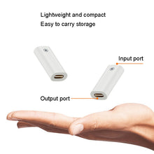 Load image into Gallery viewer, For Apple Pencil 1/2 Charging Adapter Stylus Charging Converter, 8Pin Female To Female, 8Pin Female To Type-C/USB-C Female