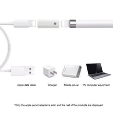 Load image into Gallery viewer, For Apple Pencil 1/2 Charging Adapter Stylus Charging Converter, 8Pin Female To Female, 8Pin Female To Type-C/USB-C Female