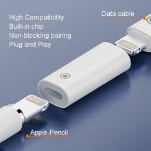 Load image into Gallery viewer, For Apple Pencil 1/2 Charging Adapter Stylus Charging Converter, 8Pin Female To Female, 8Pin Female To Type-C/USB-C Female