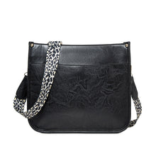 Load image into Gallery viewer, 013 Leopard Strap PU Leather Single-shoulder Waterproof Crossbody Tote Bag