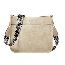 Load image into Gallery viewer, 013 Leopard Strap PU Leather Single-shoulder Waterproof Crossbody Tote Bag