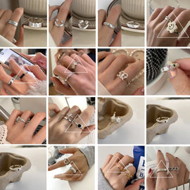 Happy Smile Face Love Wear Combination Ring, J3357, J3520, J3370, J3535, J3643, J3699, J3664, J3305, J3495, J3595, J3594, J2818, J3494, J3493, J3461, J3462, J1456, J3402, J3381, J3371, J3457, J3456, J3587, J969, J1991, J2105, J2135, J3626, J3610, J3532...