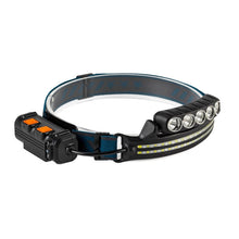 Load image into Gallery viewer, XPG+COB Induction Headlight Type-C Rechargeable Head Lamp, W690-1, W690-2, W691-1, W691-2