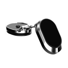 Load image into Gallery viewer, U18 Mini Car Foldable Rotating Magnetic Mobile Phone Navigation Holder, U18 (Black), U18 (Silver)