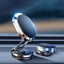 Load image into Gallery viewer, U18 Mini Car Foldable Rotating Magnetic Mobile Phone Navigation Holder, U18 (Black), U18 (Silver)