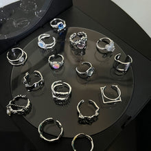Load image into Gallery viewer, S925 Sterling Silver Vintage Ring Chain Jewelry, J238, J1322, J1493, J3347, J3337, J3085, J3153, J3083, J3279, J1771, J1872, J2428, J2429, J1809, J2788, J2651, J2657, J2139, J1997, J2154, J2283, J2285, J1739, J1710, J1716, J1733, J1034, J775, J2665, J2...