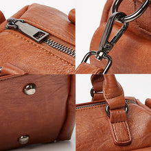 Load image into Gallery viewer, 048 Pebbled Leather Multi-compartment Handbag Large Capacity Crossbody Shoulder Bag