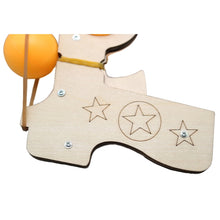 Load image into Gallery viewer, Wooden DIY Table Tennis Elastic Model Children Physical Science Experiment Assembly Toy