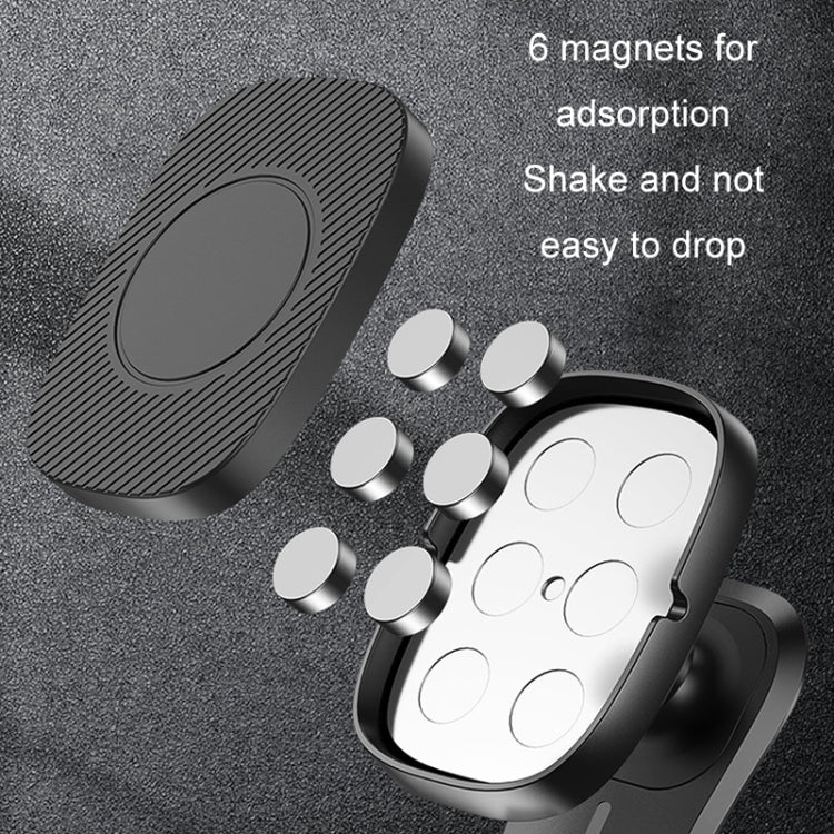 Multi-angle Adjustable Car Magnetic Suction Sticky Mobile Phone Holder, S1