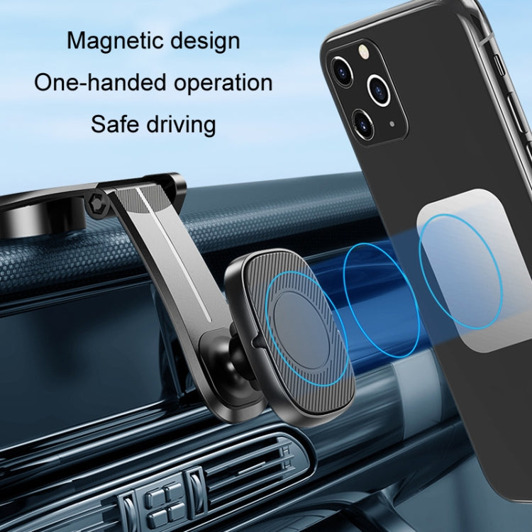 Multi-angle Adjustable Car Magnetic Suction Sticky Mobile Phone Holder, S1