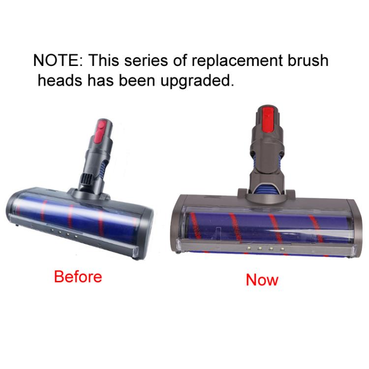 For Dyson V7 / V8 / V10 / V11/V15 Soft Velvet Brush Vacuum Cleaner Replacement Parts Accessories, For Dyson V7/V8/V10/V11 Soft Velvet Brush, For Dyson V7/V8/V10/V11 Carpet  Brush, For Dyson V10  Slim/V12 Soft Velvet Brush                               ...