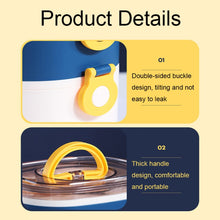 Load image into Gallery viewer, Large Capacity Oval Divided Portable Office Insulation Lunch Box, 600ml (Stainless Blue), 600ml (Stainless Yellow), 600ml (Stainless Purple), 1.2L (Stainless Blue), 1.2L (Stainless Yellow), 1.2L (Stainless Purple), 600ml (Plastic Blue)                 ...