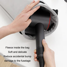 Load image into Gallery viewer, Baona DS-003 for Dyson Hair Dryer Complete Accessories PU Storage Bag, DS-003 Black, DS-003 Grey