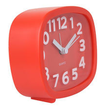 Load image into Gallery viewer, Square Candy Color Stereo Digital Silent Alarm Clock Children Student Alarm Clock, Square (Pink), Square (Red), Square (Green), Square (Blue), Square (Black)