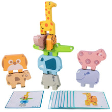 Load image into Gallery viewer, Animal Balance Stacking Blocks Toys Children Early Education Building Block Stacking Toy