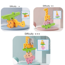 Load image into Gallery viewer, Animal Balance Stacking Blocks Toys Children Early Education Building Block Stacking Toy