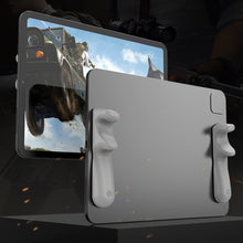 Load image into Gallery viewer, Tablet Stand Silicone Handle Grip Portable Tablet PC Gaming Auxiliary Finger, (Gray)