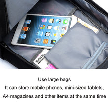 Load image into Gallery viewer, Music Prince Luminous USB Rechargeable Computer Backpack