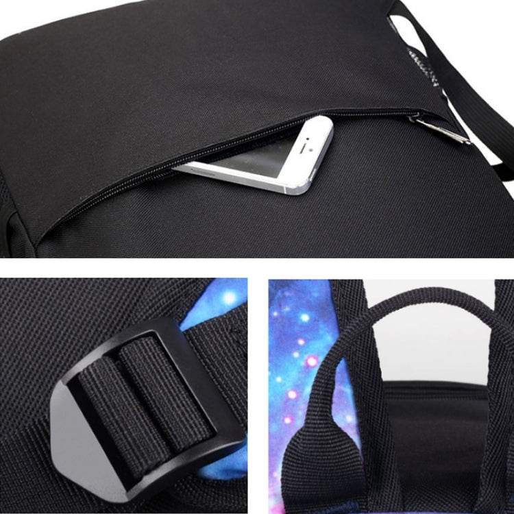 Music Prince Luminous USB Rechargeable Computer Backpack