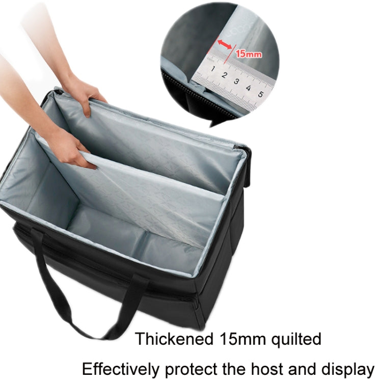 Baona BN-K002 Desktop Computer Host Monitor Keyboard Storage Bag, Size:, Medium 24 inches, Single Layer 24 inches, Large 27 inches