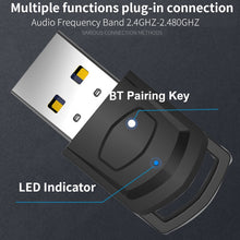 Load image into Gallery viewer, For PS4 / PS5 / PC HS-PS5101 Bluetooth 5.0 Adapter Audio Receiver Wireless Headset Transmitter, Headset Transmitter