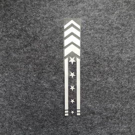 10pcs Motorcycle Car Fender Reflective Sticker Modified Decorative Waterproof Sticker, Arrow Star(Black), Arrow Star(White), Arrow Star(Blue), Arrow Star(Yellow), Arrow Star (Red), Arrow Star (Colorful Laser)