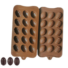 Load image into Gallery viewer, Easter Mini Colorful Egg Silicone Chocolate Mold, 15 Eggs