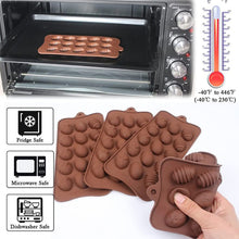 Load image into Gallery viewer, Easter Mini Colorful Egg Silicone Chocolate Mold, 15 Eggs