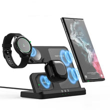 Load image into Gallery viewer, EDCS889 for Samsung Series 3 In 1 Mobile Phone Watch Earphone Wireless Charger, EDCS889 (Black)