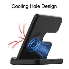 Load image into Gallery viewer, EDCS889 for Samsung Series 3 In 1 Mobile Phone Watch Earphone Wireless Charger, EDCS889 (Black)