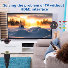 Load image into Gallery viewer, HDMI To AV/3RCA TV Audio Video Cable, HDMI To AV/3RCA