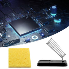 Load image into Gallery viewer, Soldering Iron Tin Remover Cleaning Cotton Wood Pulp Sponge,Spec: Thin Square 6x6cm, Thin Square 6x6cm, Thin Rectangular 3.5x5cm, Thin Round 5.1cm, Thickened Square 6x6cm, Thickened Rectangular 3.5x5cm, Thickened  Round 5.1cm
